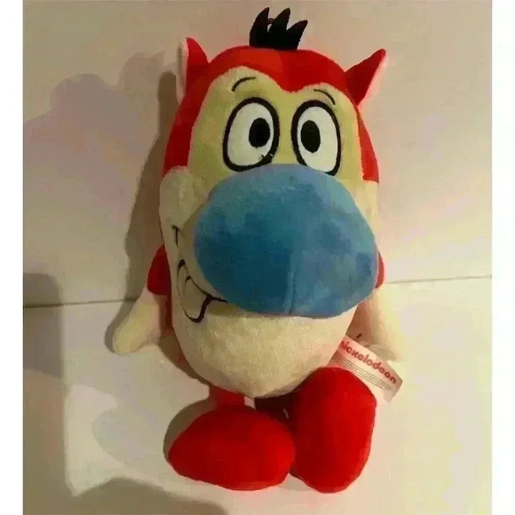 Nickelodeon Stimpy Plush Toy Red Cat 14-24" The Ren & Stimpy Show - Picture 1 of 7
